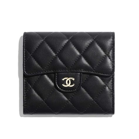 chanel lambskin long wallet|classic small flap wallet Chanel.